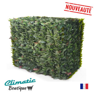 cache clim feuillage