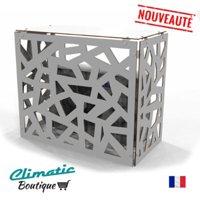 cache climatiseur extérieur personnalisable