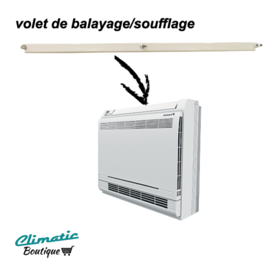 volet de balayage daikin